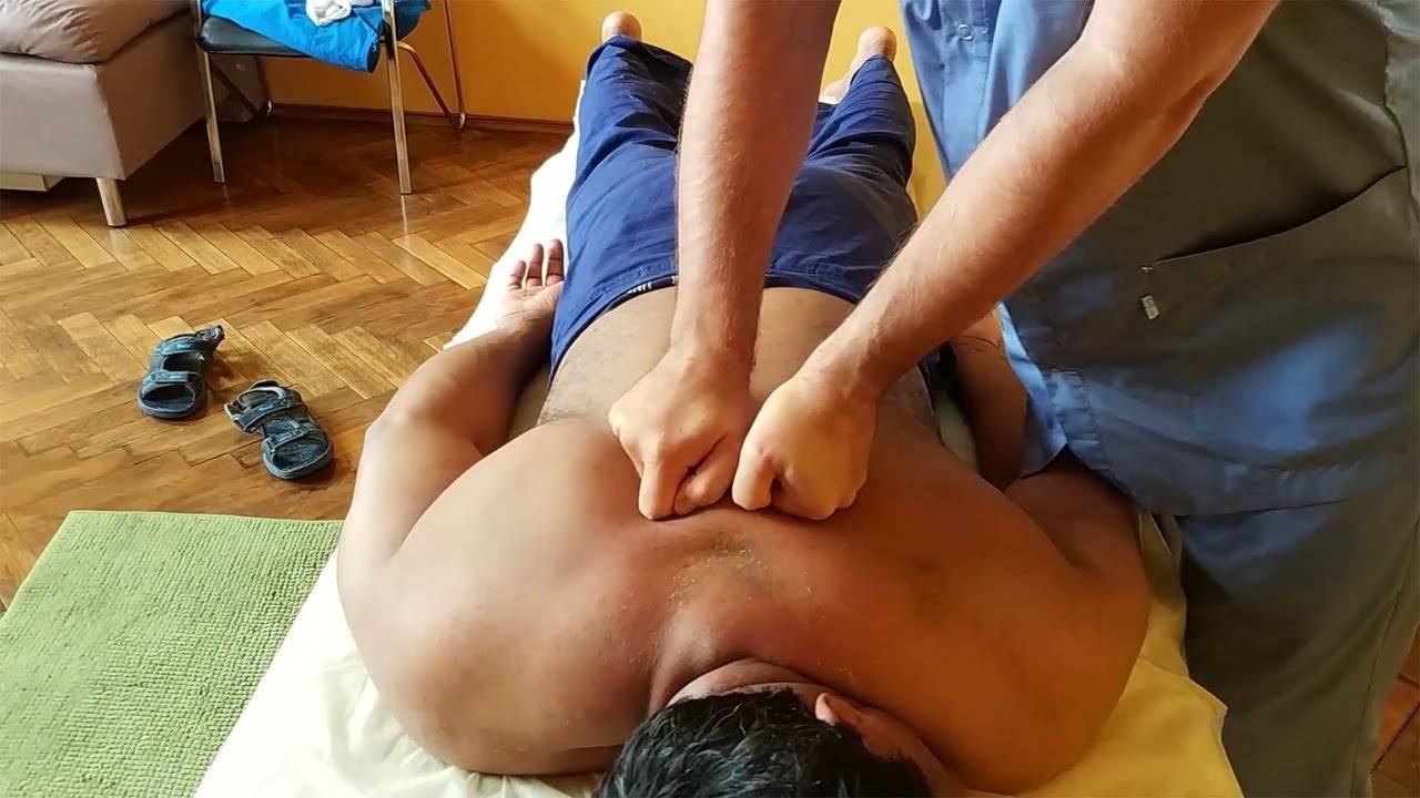 Скрытый видео массажиста